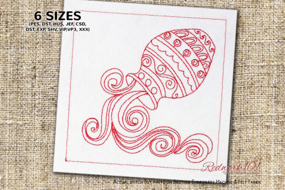 Aquarius Sign Redwork Design: A Designer's Review