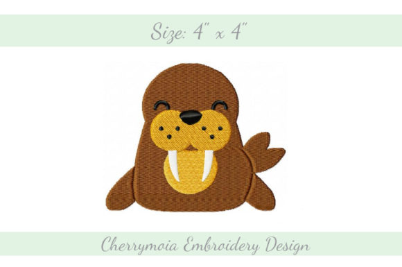 Baby Walrus Review: A Charming Machine Embroidery Design