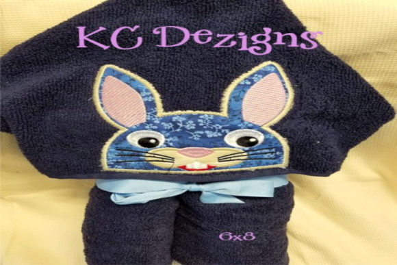 Bunny Hooded Towel Applique: A Craft Fair Review
