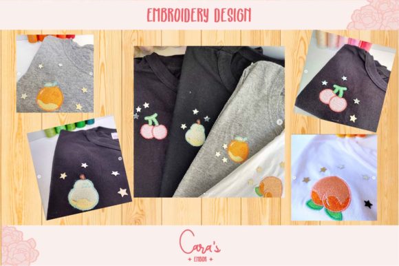 Cute Fruits: A Sweet Machine Embroidery Design Review
