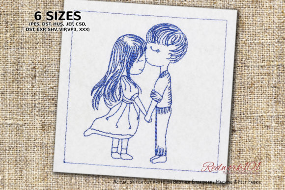 Cute Valentine Couple: A Designer's Review for Handmade Gifts