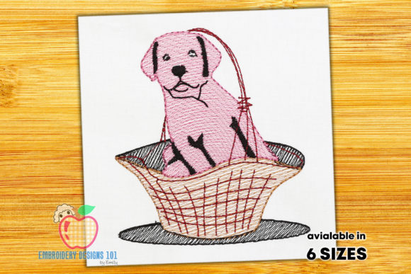 Cutest Dog Sitting in Basket: A Holiday Design Review