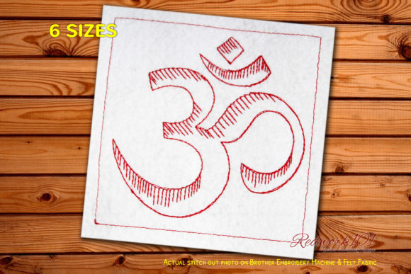 Hinduism Om: A Spiritual Embroidery Design Review for Craft Fairs