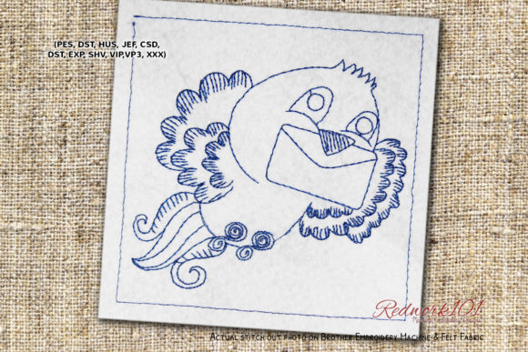 Love Message: A Sweet Embroidery Design for Valentine Sales