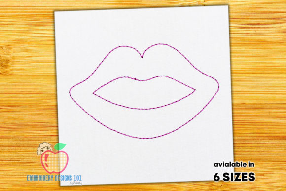 Review: Beautiful Female Lips Quick Stitch for Etsy Shops