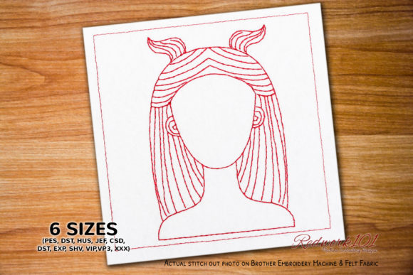 Review: Girl Head with Horn Capricorn Zodiac Sign Design