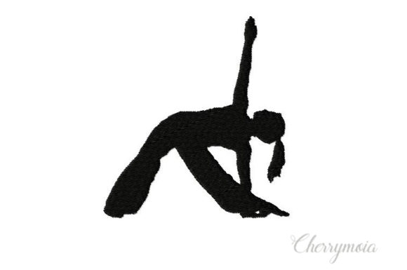 Review: Yoga Triangle Pose Silhouette for Gifts