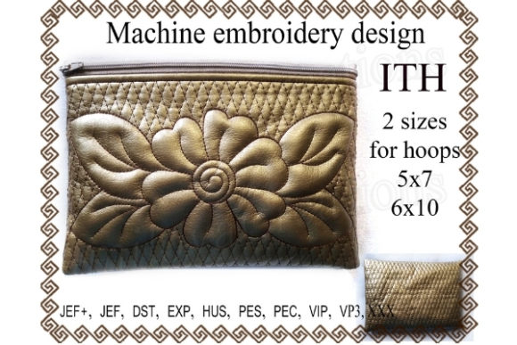 Review: Zippered Bag in the Hoop for Holiday Gifts