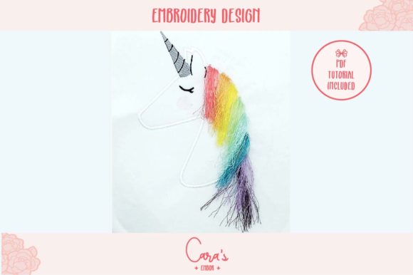 Unicorn Applique with Fringes: A Designer's Review