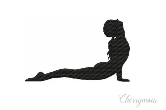 Yoga Upward Facing Dog Silhouette Review